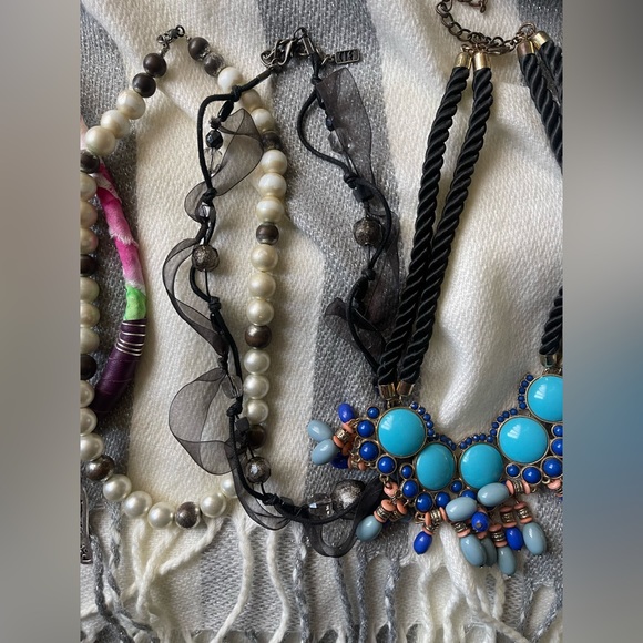 6 Necklaces - Vintage / Designer/ Costume - Lot of 6 Klein, 1946, Hamsa Hand - Picture 9 of 16